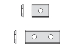 Standard indexable knives - 2 cutting edges